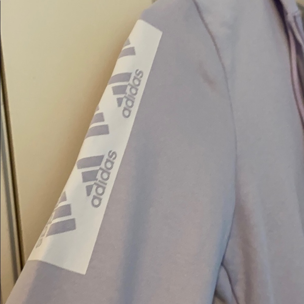 This is an Adidas jacket that I never won before .